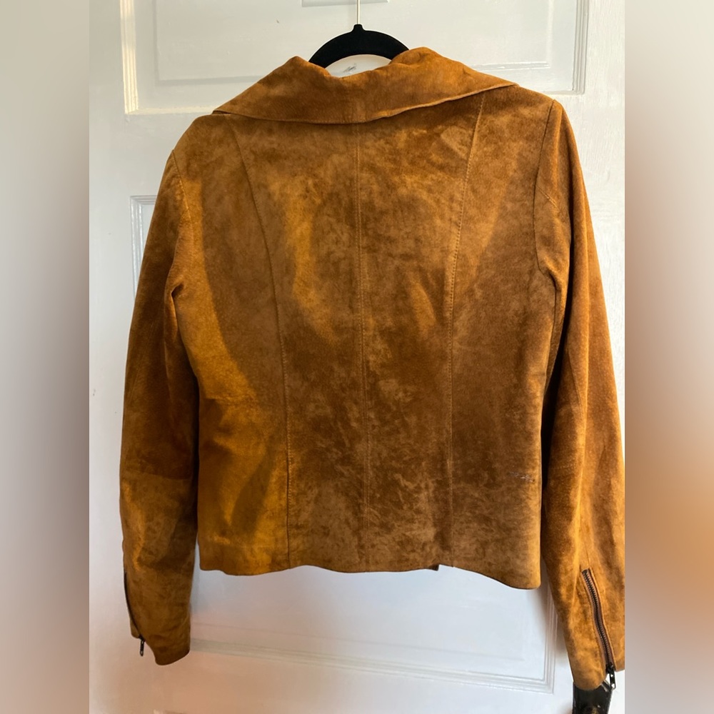 BB Dakota Sueded Leather Jacket - Picture 3 of 6